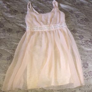 Pink party dress